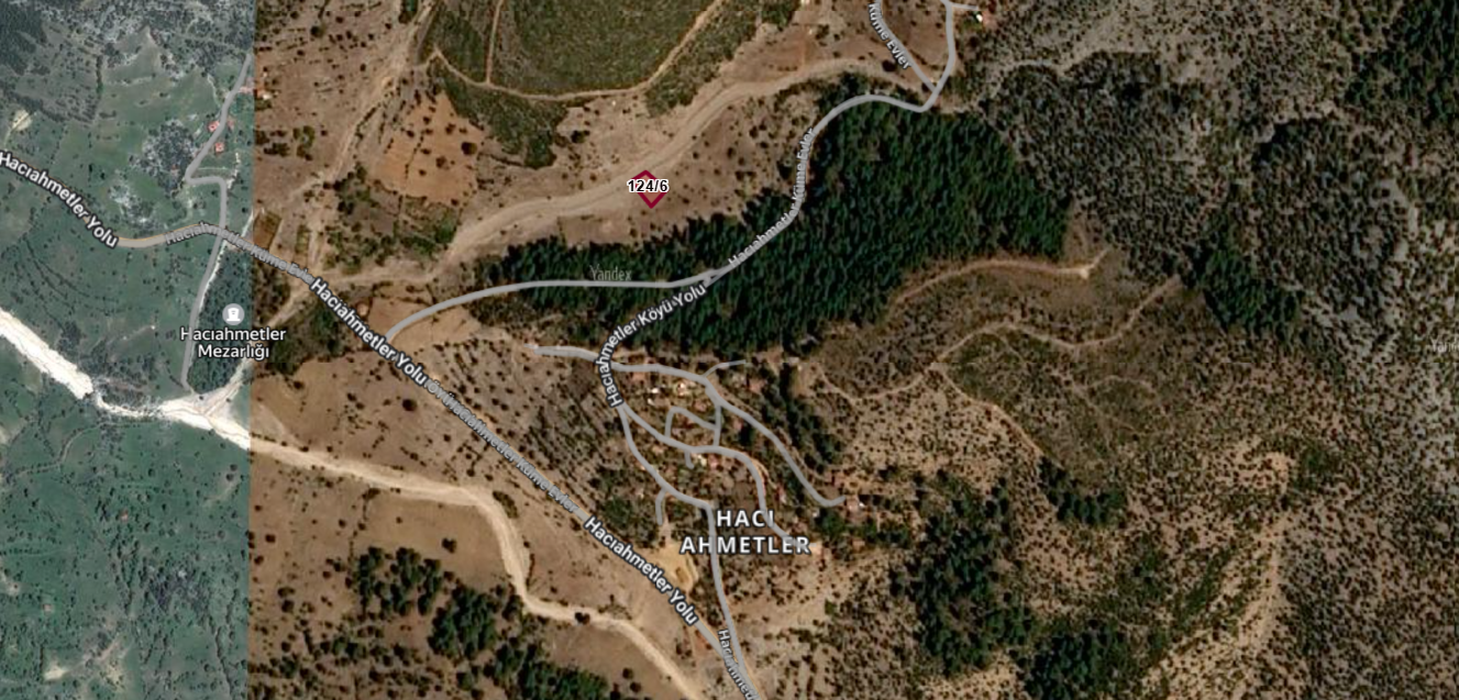 ISPARTA SÜTÇÜLER HACIAHMETLER  KÖYÜNDE  1.090  M² TARLA SATILIKTIR - ISPARTA SÜTÇÜLER fotoğraf 4